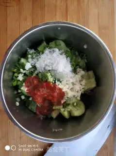 Make Shoot the cucumber step 3