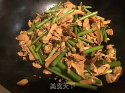Make Garlic fried meat step 4