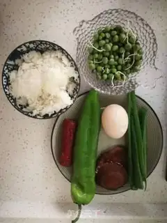 Make Soy sauce, fried rice step 0