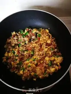 Make Soy sauce, fried rice step 8