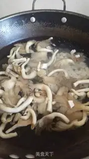 Make Mushroom tofu soup step 3