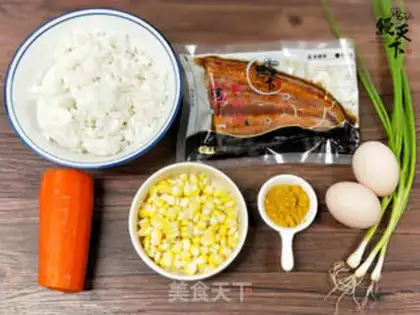 Make Quaffle egg fried rice step 0