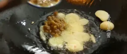 Make Pawning bean sauce for cabbage step 1