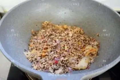 Make Hot cabbage tuna quinoa step 5
