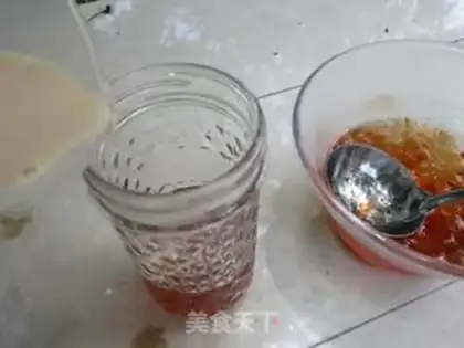 Make Peach and cream tea step 6