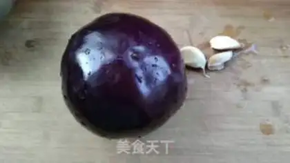 Make The cold hand tore the eggplant step 0