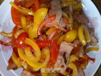 Make Twin pepper bacon step 5