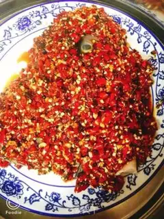 Make Double-coloured pepperfish head step 2
