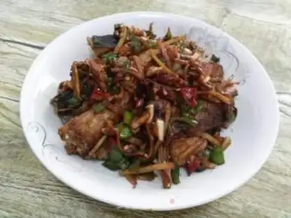 Make Spicy fish step 7