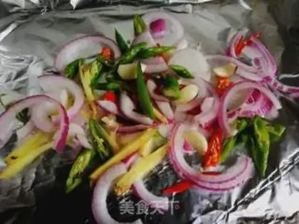 Make Roasted squid shaving step 6