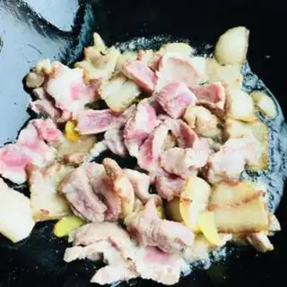 Make Garlic fried meat step 4