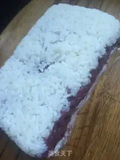 Make Two rice cakes step 4