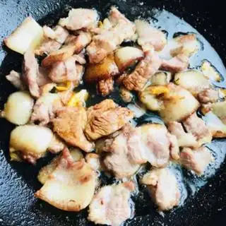 Make Garlic fried meat step 5