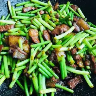 Make Garlic fried meat step 7