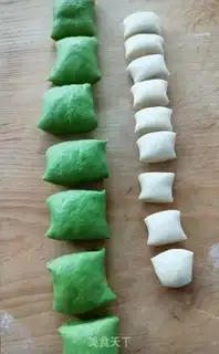 Make Peas buns step 6