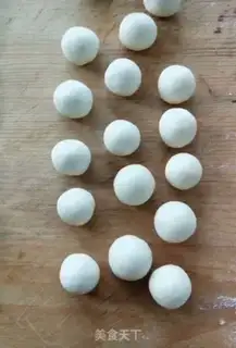 Make Peas buns step 7