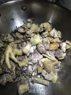 Make Chicken stew mushrooms step 3