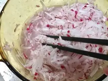 Make radish meatloaf step 3