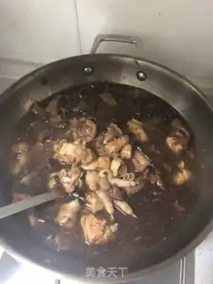 Make Chicken stew mushrooms step 5