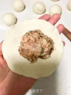 Make Frozen meat buns step 9