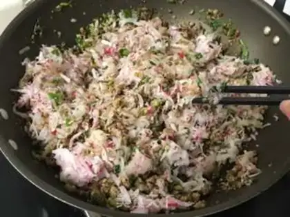 Make radish meatloaf step 10