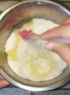 Make Protein coconut ball step 2