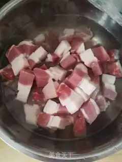 Make Red meat step 0