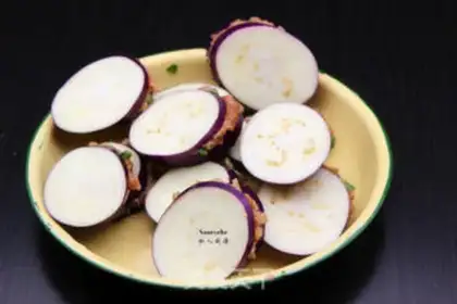 Make Fried eggplant box step 3