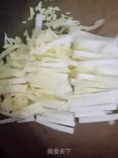 Make Shrimp rice mushrooms and cabbage step 2