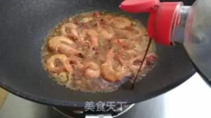 Make Coke black shrimp step 6