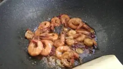 Make Coke black shrimp step 7