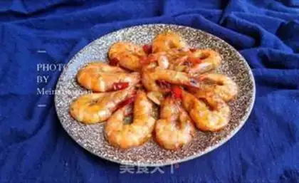Make Coke black shrimp step 8