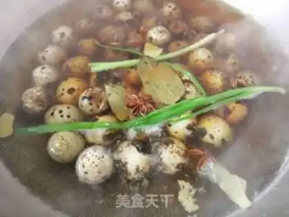 Make Tiger-skind quail eggs step 0