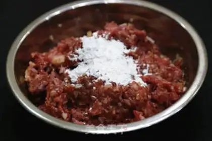 Make Beef burger step 7