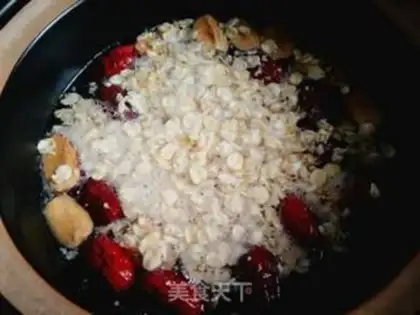 Make Red-tree oatmeal step 4