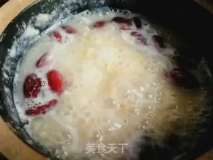 Make Red-tree oatmeal step 5