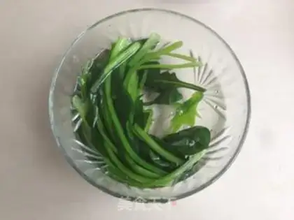 Make Spinach step 1