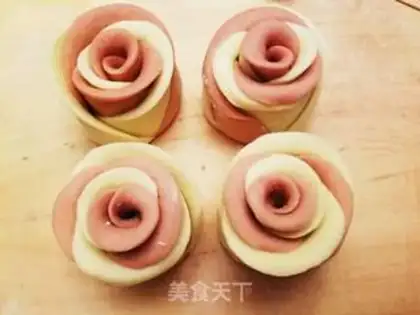 Make Romantic roses step 3