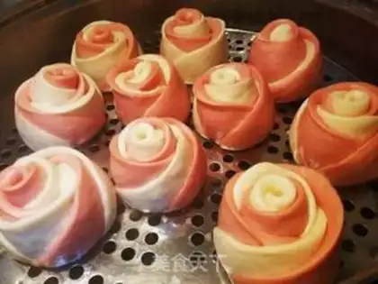 Make Romantic roses step 5