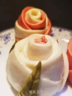 Make Romantic roses step 7