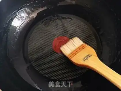 Make Corn paste sticker step 5