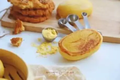 Make Corn paste sticker step 10