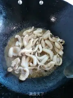 Make The Octopus fried Dutch beans step 3
