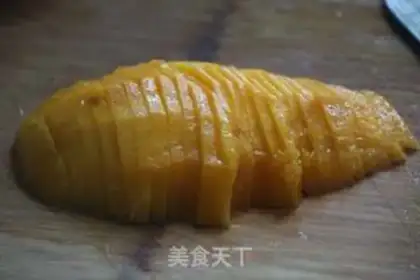 Make Mango flowers step 2