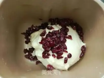 Make Cranberry cheese step 4