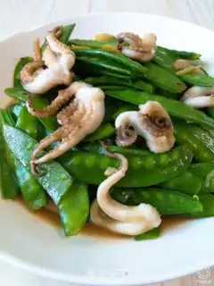 Make The Octopus fried Dutch beans step 7
