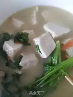 Make Tofu soup step 6