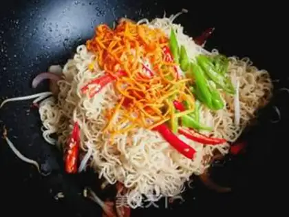 Make Soy sauce, noodle step 8