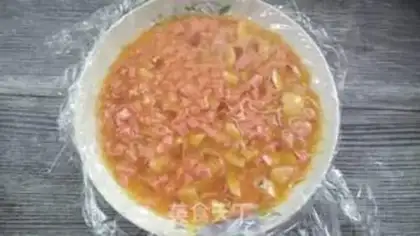 Make Double chicken cake step 4