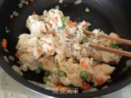 Make Breakfast mashed potatoes step 6